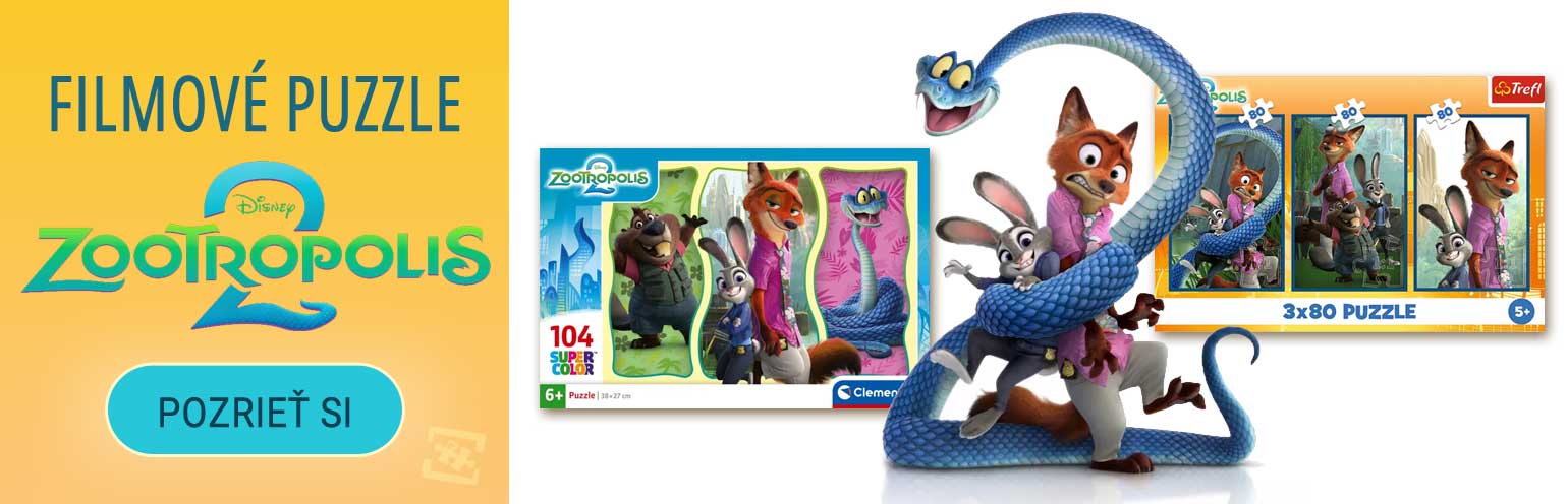 Filmové puzzle Zootropolis 2
