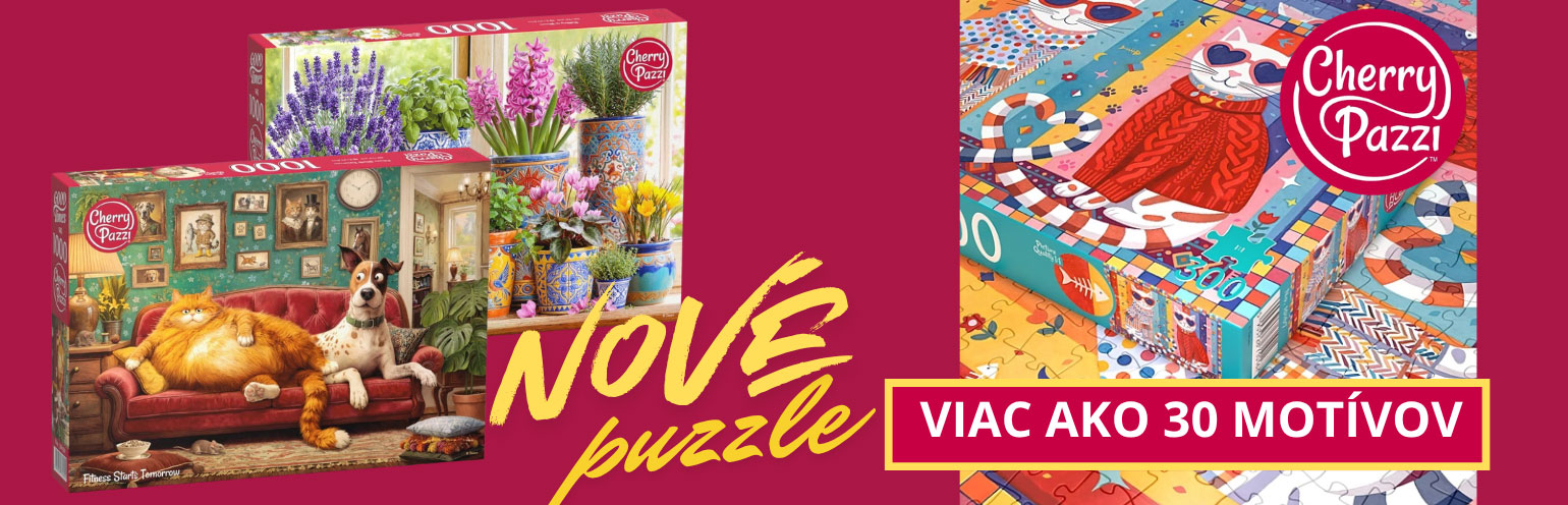 Novinky Cherry Pazzi puzzle