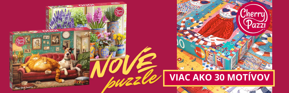 Novinky Cherry Pazzi puzzle