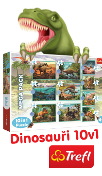 Trefl Dinosauři 10v1