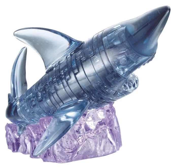 HCM KINZEL 3D Crystal puzzle Žralok 37 dílků