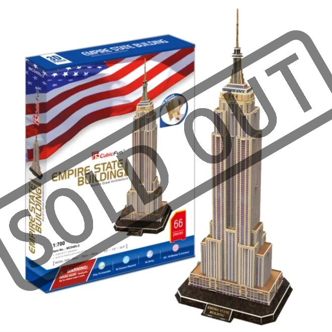 CUBICFUN 3D puzzle Empire State Building 66 dílků