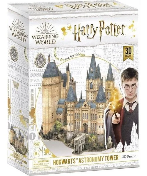 CUBICFUN 3D puzzle Harry Potter: Astronomická věž 243 dílků