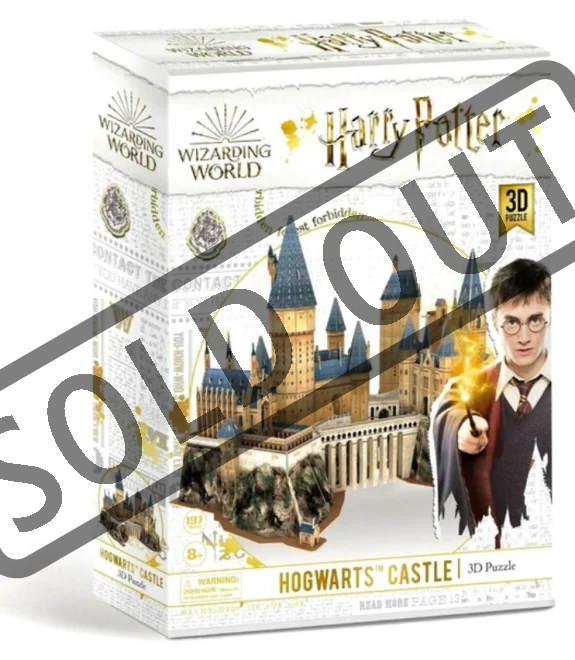 CUBICFUN 3D puzzle Harry Potter: Bradavická škola čar a kouzel 197 dílků
