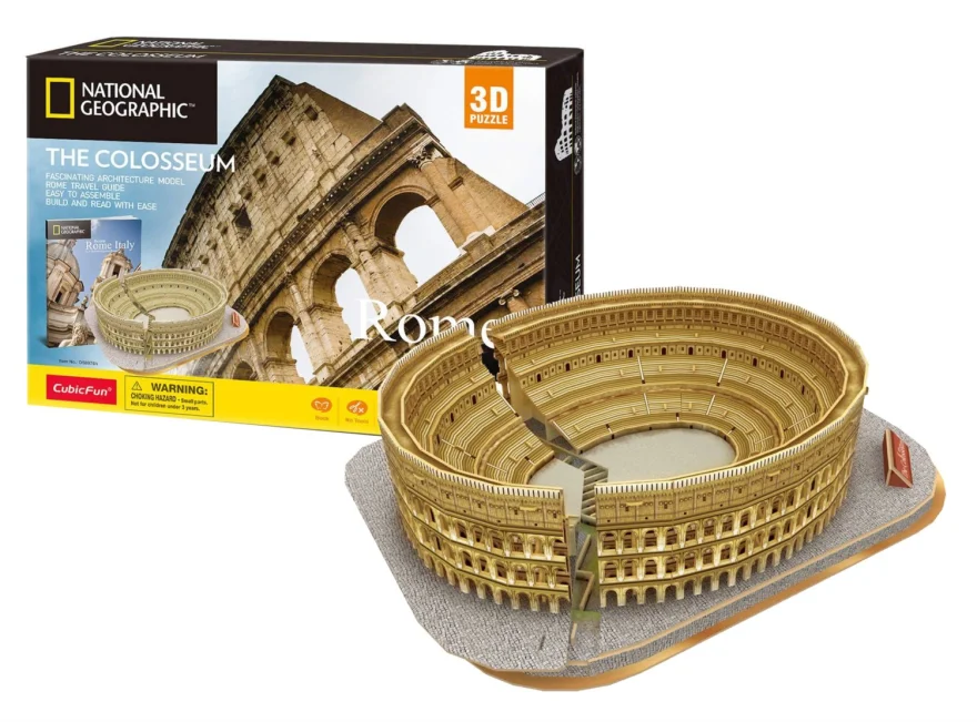 CUBICFUN 3D puzzle National Geographic: Koloseum 131 dílků