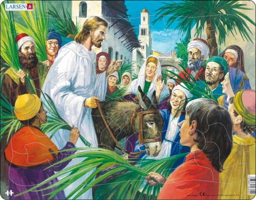 LARSEN Puzzle Příchod Ježíše 33 dílků