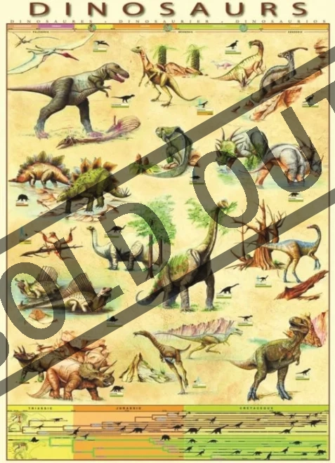 EUROGRAPHICS Puzzle Dinosauři 1000 dílků