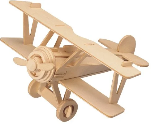 WOODEN TOY / WCK 3D puzzle Dvouplošník Nieuport