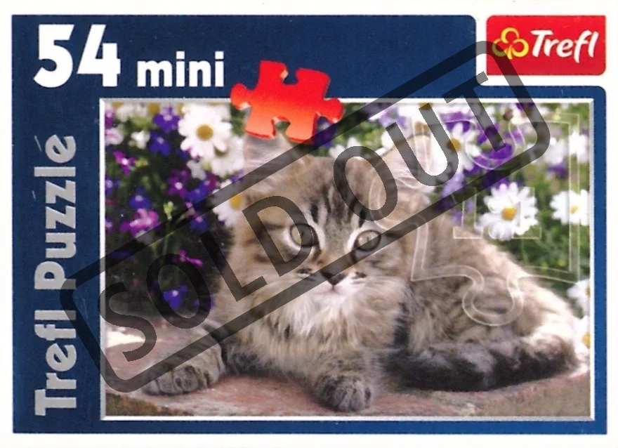 TREFL Puzzle Mourované koťátko 54 dílků
