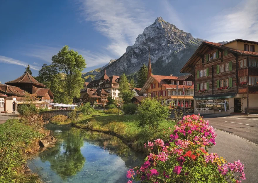 TREFL Puzzle Alpy v létě 2000 dílků