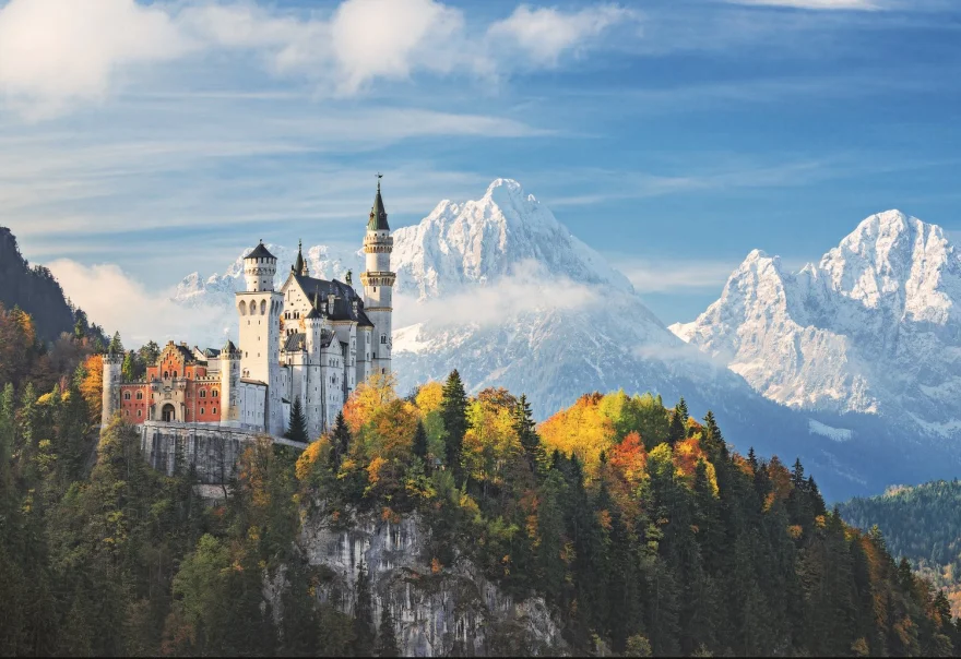 TREFL Puzzle Bavorské Alpy 1500 dílků