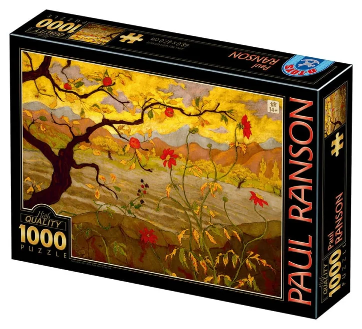 D-TOYS Puzzle Jabloň s červenými plody 1000 dílků