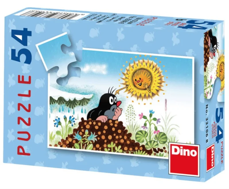 DINO Puzzle Krtek - sluníčko 54 dílků