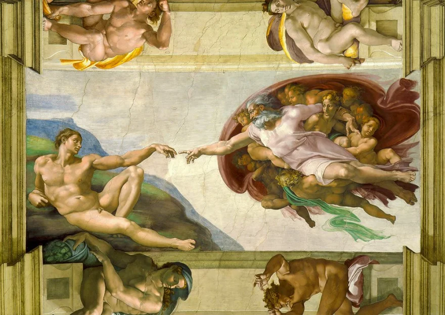 ENJOY Puzzle Michelangelo Buonarroti: Stvoření Adama 1000 dílků