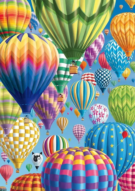 SCHMIDT Puzzle Nebe plné balónů 1000 dílků