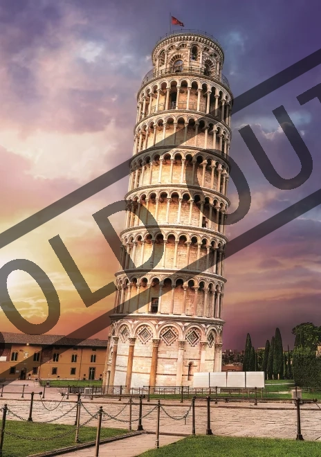 TREFL Puzzle Šikmá věž v Pise, Itálie 1000 dílků