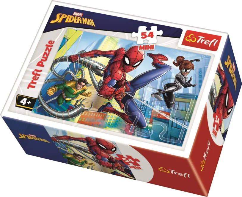 TREFL Puzzle Spiderman: Do akce 54 dílků