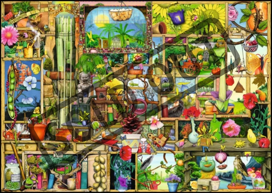 RAVENSBURGER Puzzle Zahradnictví 1000 dílků