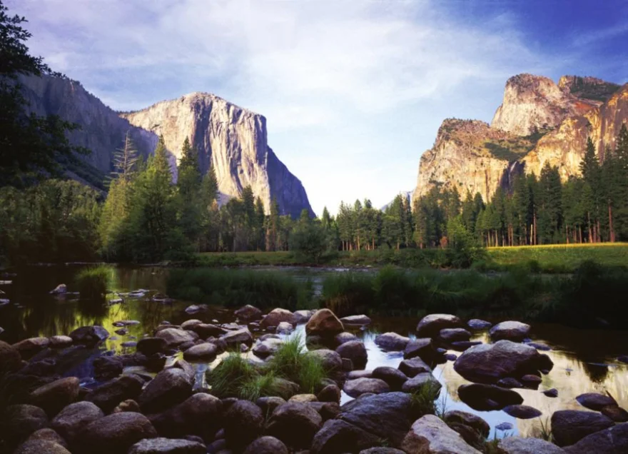 RAVENSBURGER Puzzle Yosemitské údolí 1000 dílků