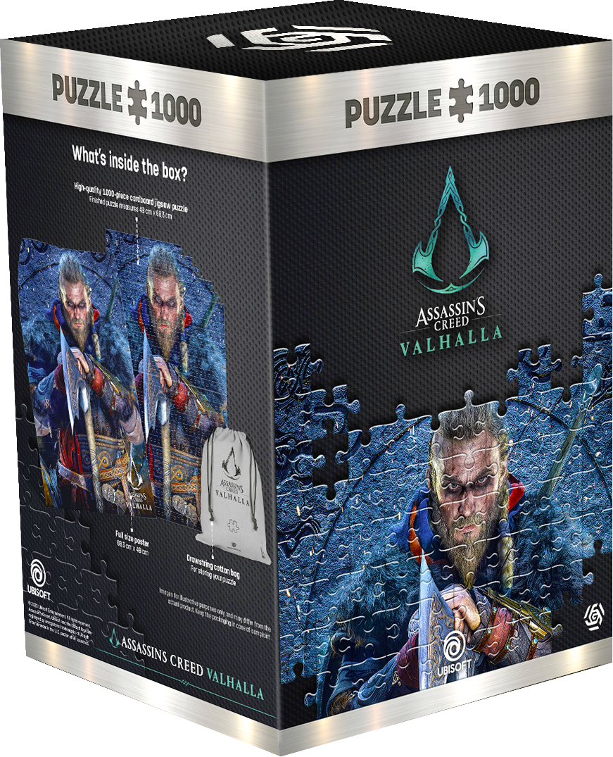 GOOD LOOT Puzzle Assassin's Creed Valhalla Eivor (muž) 1000 dílků