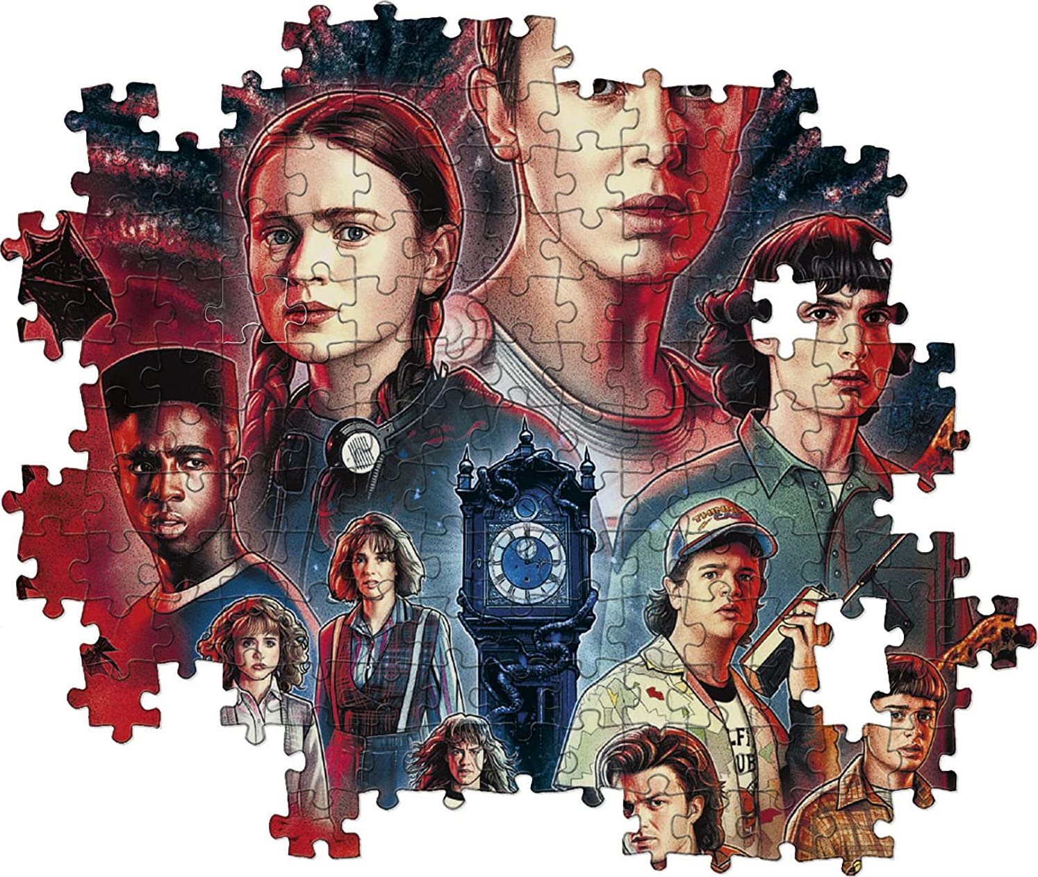 CLEMENTONI Puzzle Netflix Stranger Things 4.série 1000 dílků Puzzle