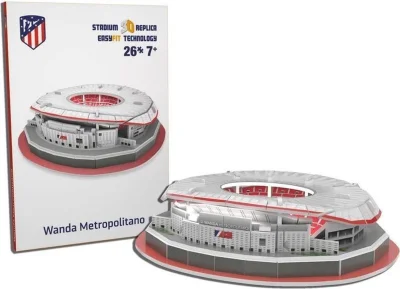 3D puzzle Stadion Wanda Metropolitano FC Atletico Madrid 26 dílků