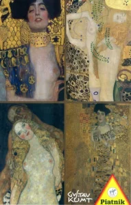 Puzzle Kolekce Gustava Klimta 1000 dílků