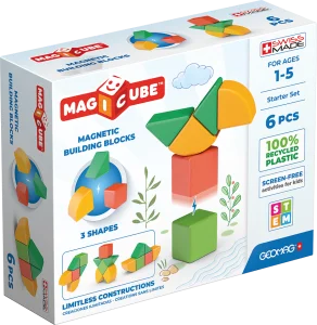 Magnetické kostky Magicube Shapes - Startovní sada 6 dílů