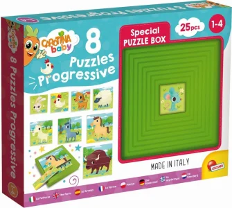 Progresivní puzzle Farma 8v1