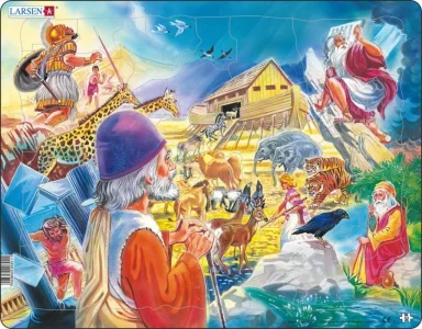 Puzzle Noemova archa 53 dílků