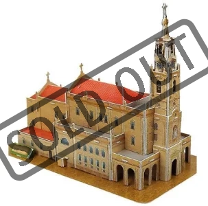 3D puzzle Bazilika Panny Marie Růžencové 47 dílků