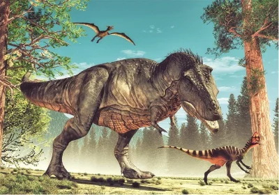 Puzzle Dinosauři 3D 48 dílků