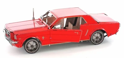3D puzzle Ford Mustang 1965 (červený)
