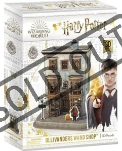 3D puzzle Harry Potter: Ollivanderův obchod s hůlkami 66 dílků