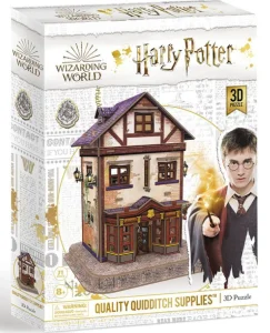3D puzzle Harry Potter: Prvotřídní potřeby pro famfrpál 71 dílků