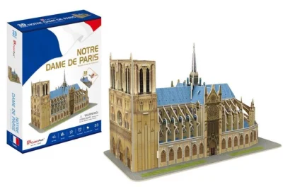 3D puzzle Katedrála Notre-Dame 53 dílků