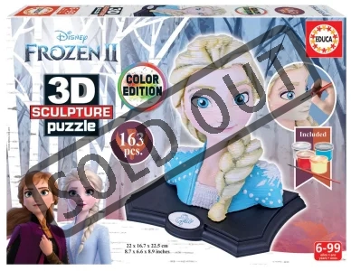 3D Puzzle Ledové království 2: Elsa 163 dílků