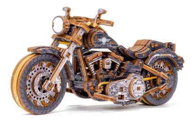3D puzzle Motocykl Cruiser Limitovaná edice 168 dílů
