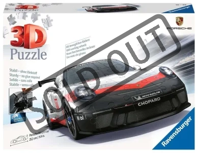 3D puzzle Porsche 911 GT3 Cup 108 dílků