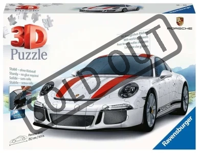 3D puzzle Porsche 911 R 108 dílků