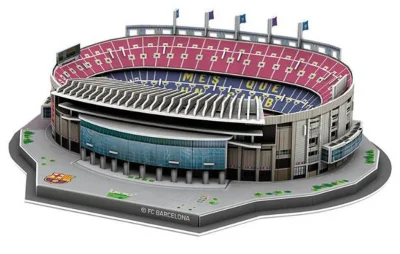 3D puzzle Stadion Camp Nou 80 dílků