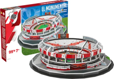 3D puzzle Stadion El Monumental - CA River Plate 99 dílků