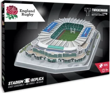 3D puzzle Stadion Twickenham - England Rugby 108 dílků