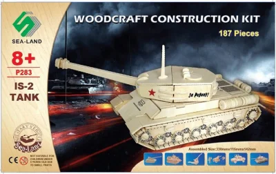 3D puzzle Tank IS-2