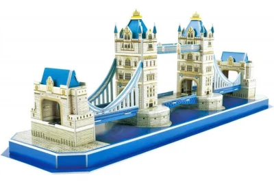 3D puzzle Tower Bridge 52 dílků
