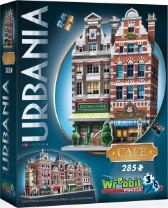 3D puzzle Urbania: Kavárna 285 dílků