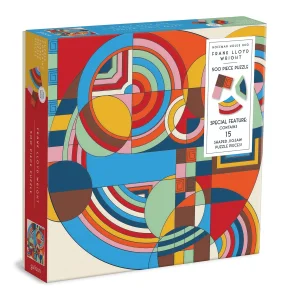 Čtvercové puzzle Frank Lloyd Wright: Hoffman House Rug 500 dílků