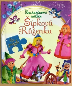 Kniha s puzzle: Šípková Růženka