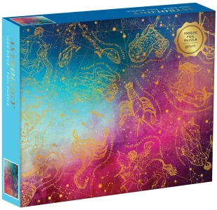 Metalické puzzle Astrologie 1000 dílků