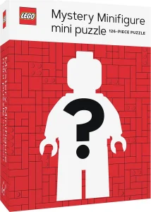 Mini Puzzle LEGO® Mystery Minifigurka (Red Edition) 126 dílků